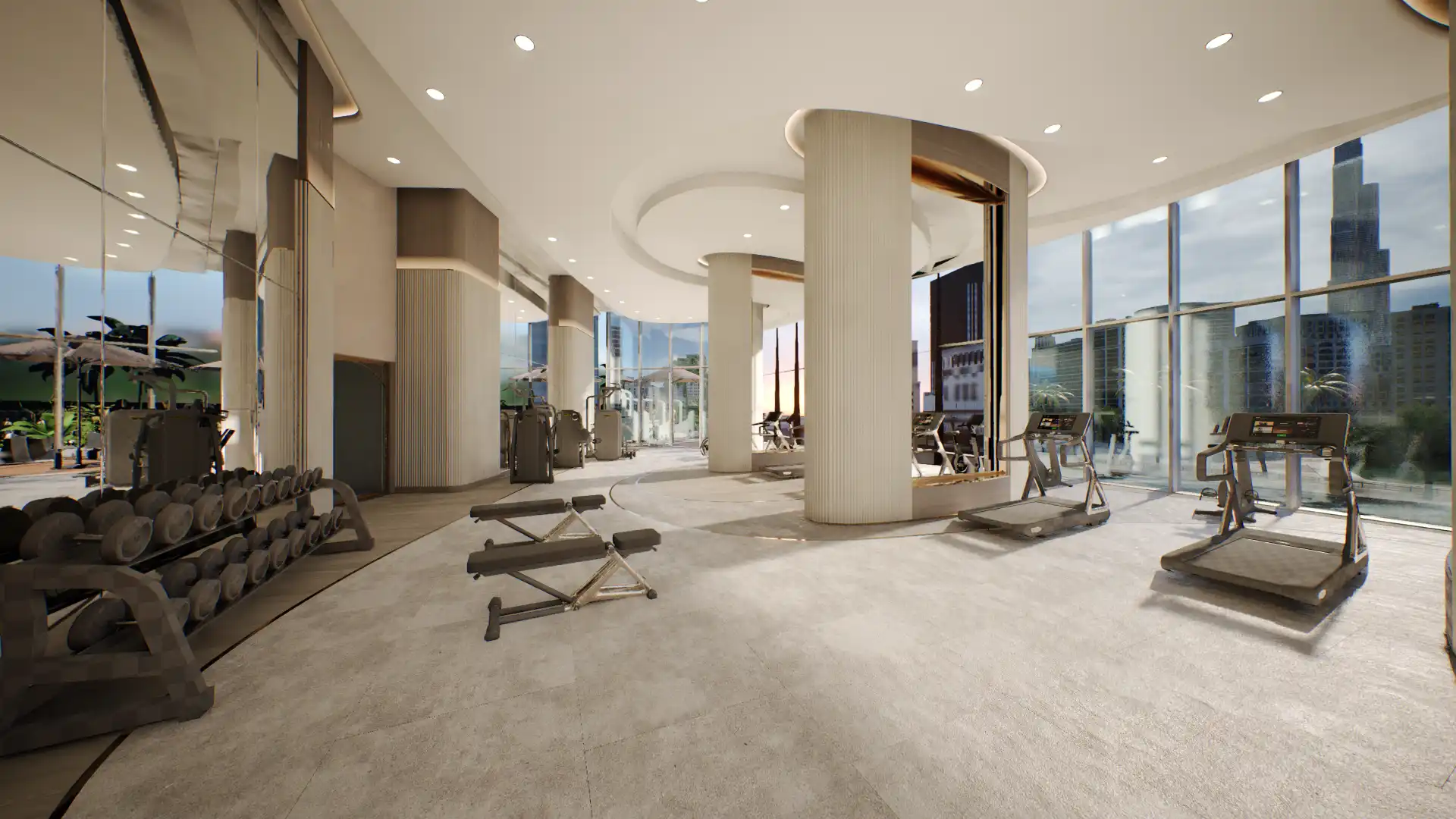 Damac Crown - Terrace Dining