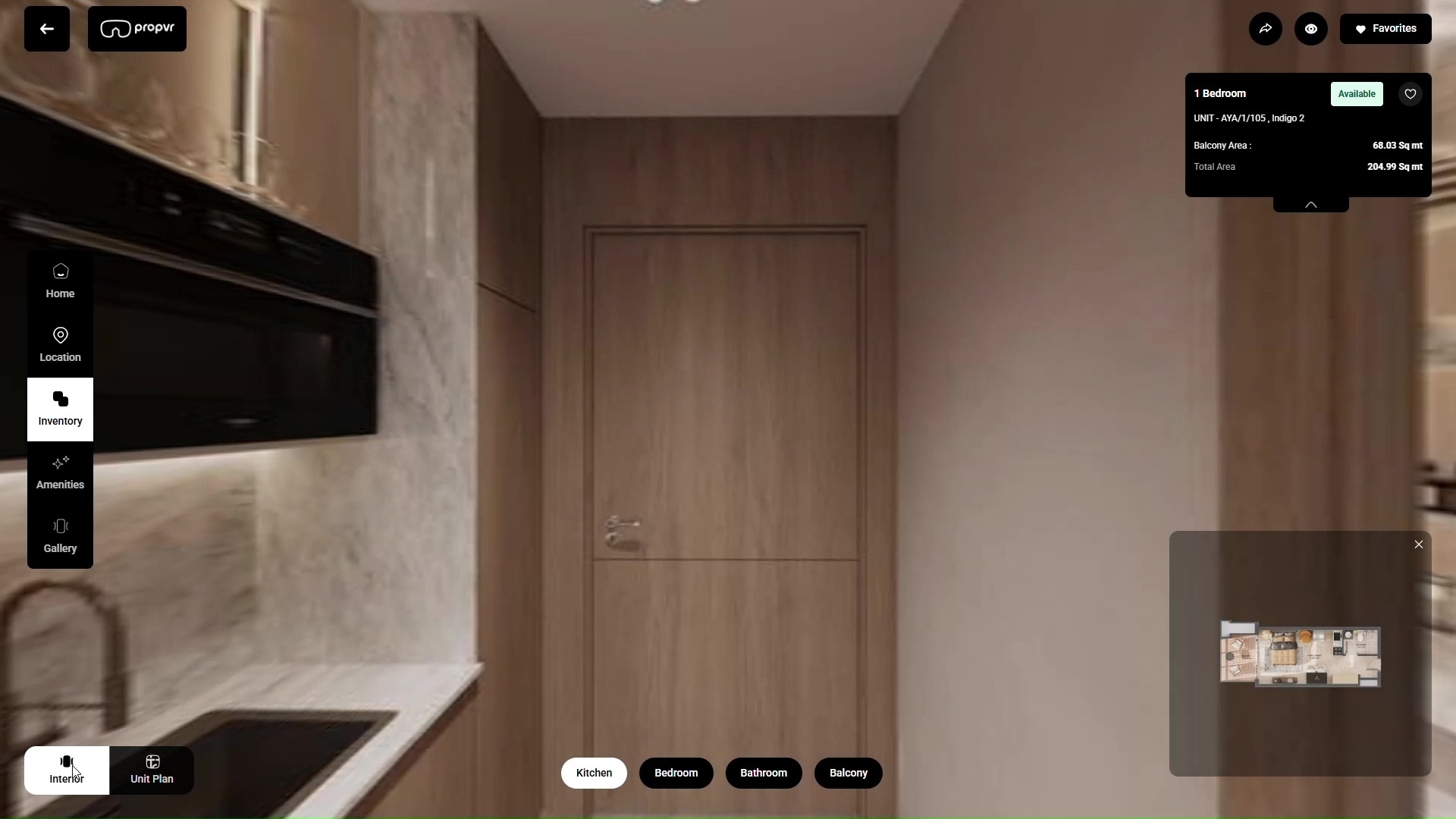 Tour Interiors in 360°